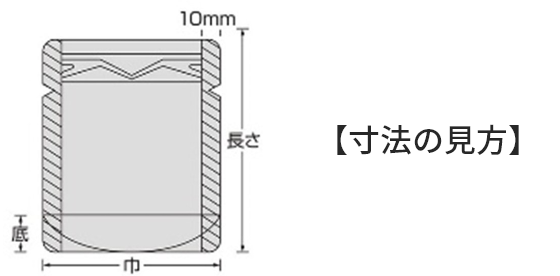 寸法の見方